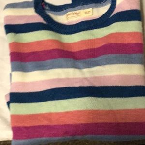 Faded glory XXL long sleeves striped sweater
